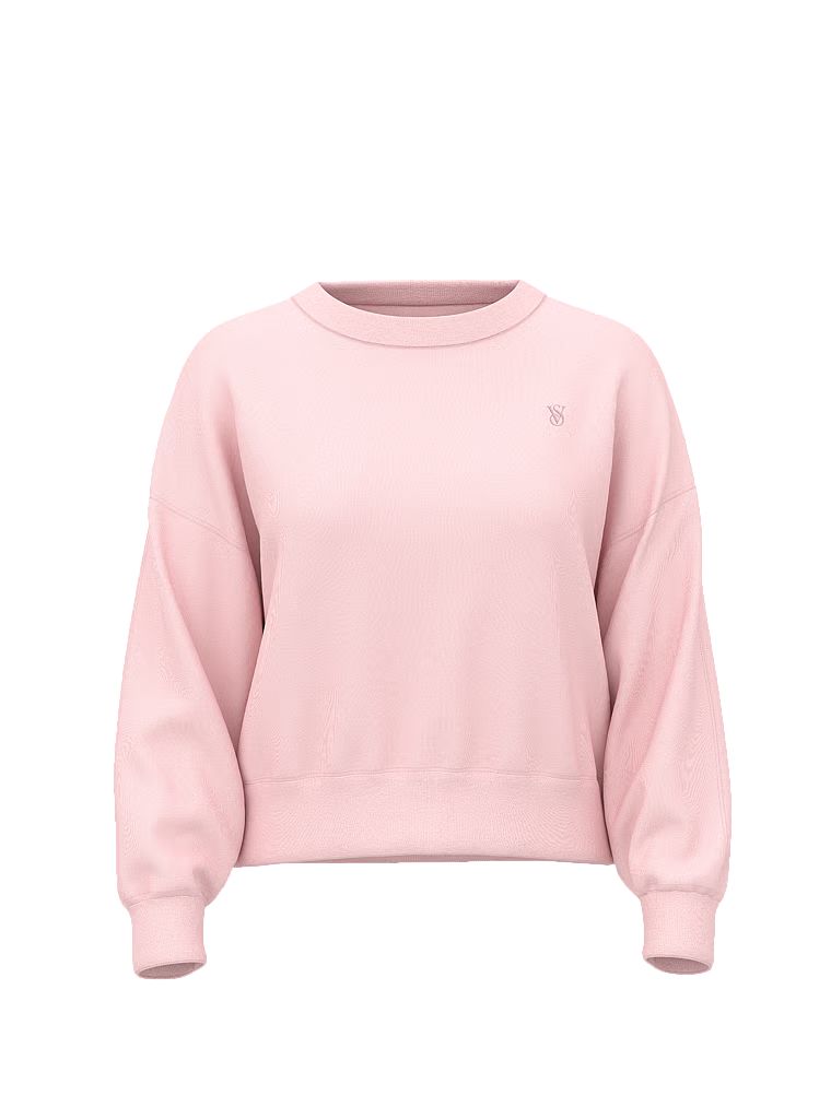Bluza o krótkim kroju Obsessed Terry. Produkt ma kolor różowy i pochodzi z kolekcji Angel Essentials. 