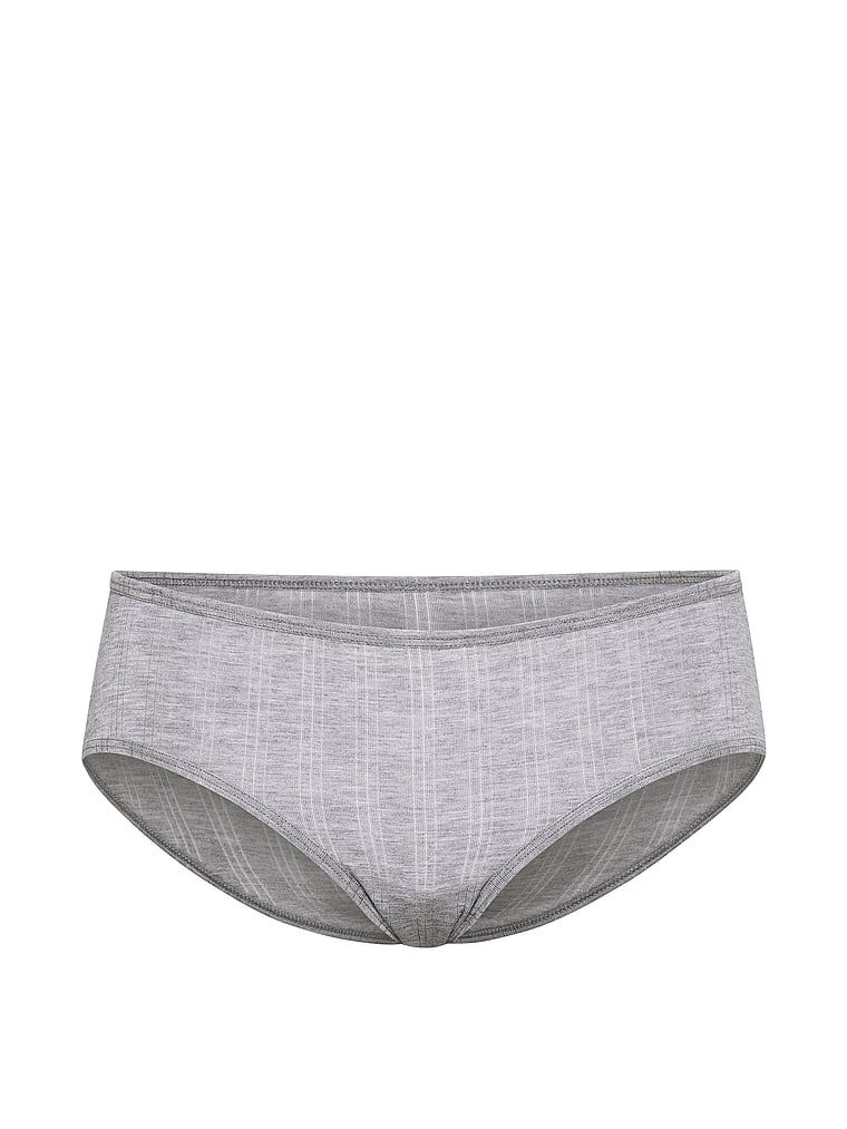 Majtki z modalu Ultra-Fine Hiphugger. Produkt ma kolor szary i pochodzi z kolekcji Victoria's Secret. 