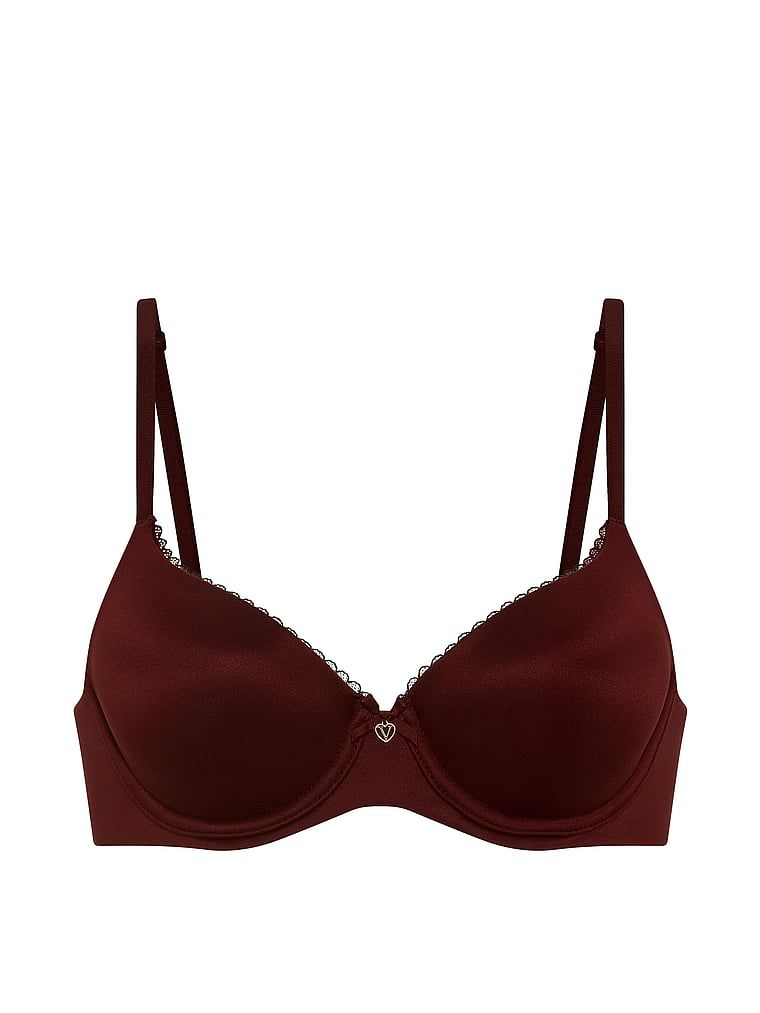 Biustonosz lekko usztywniany Smooth Demi. Produkt ma kolor brązowy i pochodzi z kolekcji Body by Victoria. 