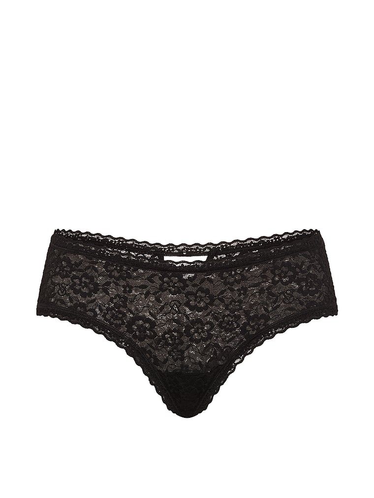 Majtki koronkowe Keyhole Cheeky. Produkt ma kolor czarny i pochodzi z kolekcji Lacie. 