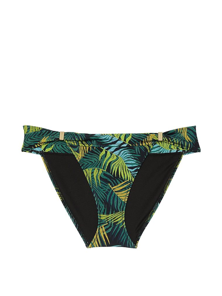 Dół od bikini Essential Harlow. Produkt jest wzorzysty i pochodzi z kolekcji Victoria's Secret Swim. 