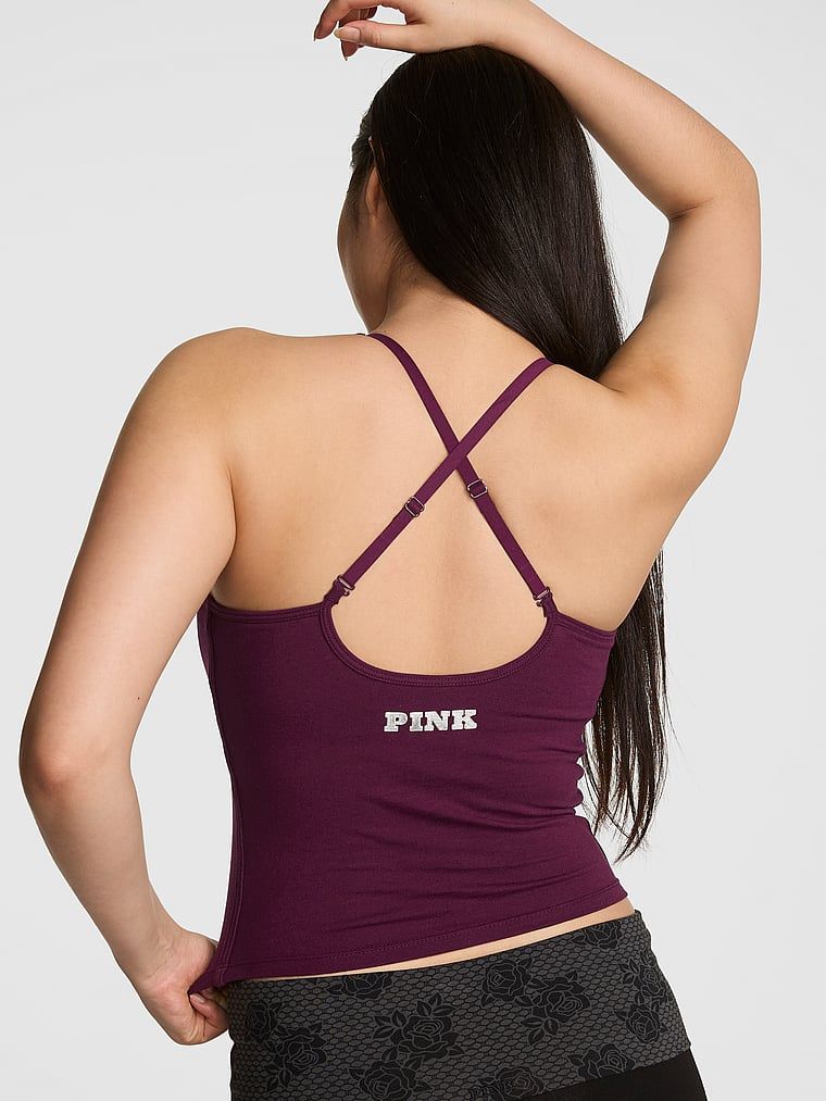 Top z bawełny z kwadratowym dekoltem All-Day