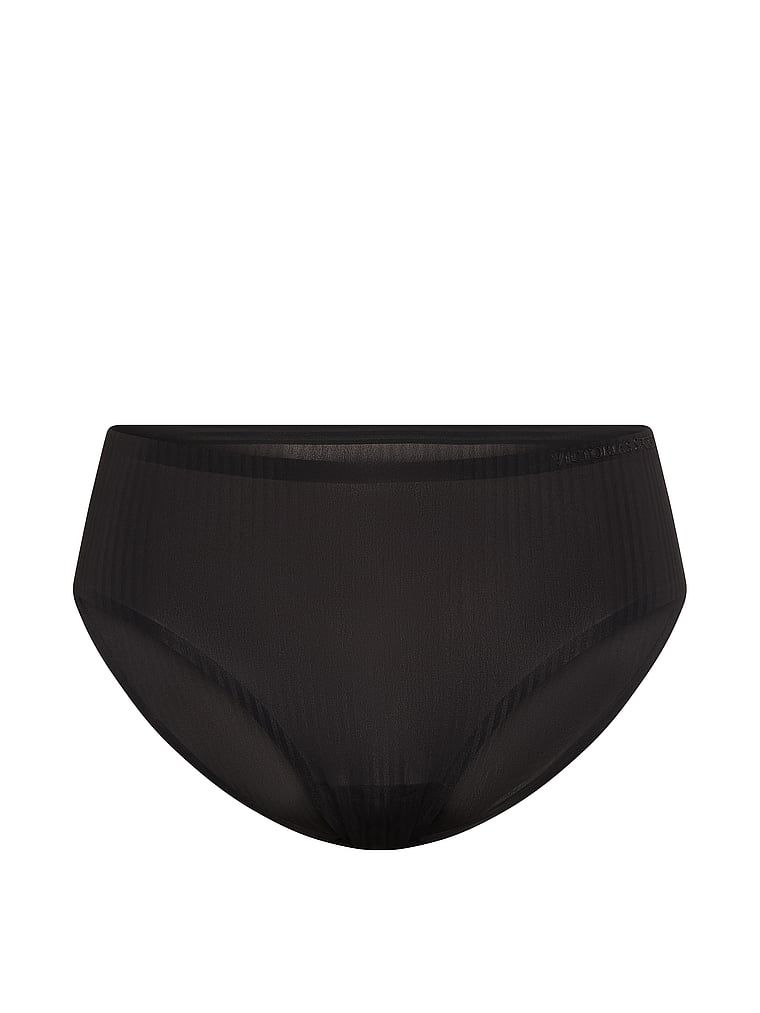 Majtki Flex Shadow Stripe Bikini. Produkt ma kolor czarny i pochodzi z kolekcji Body by Victoria. 