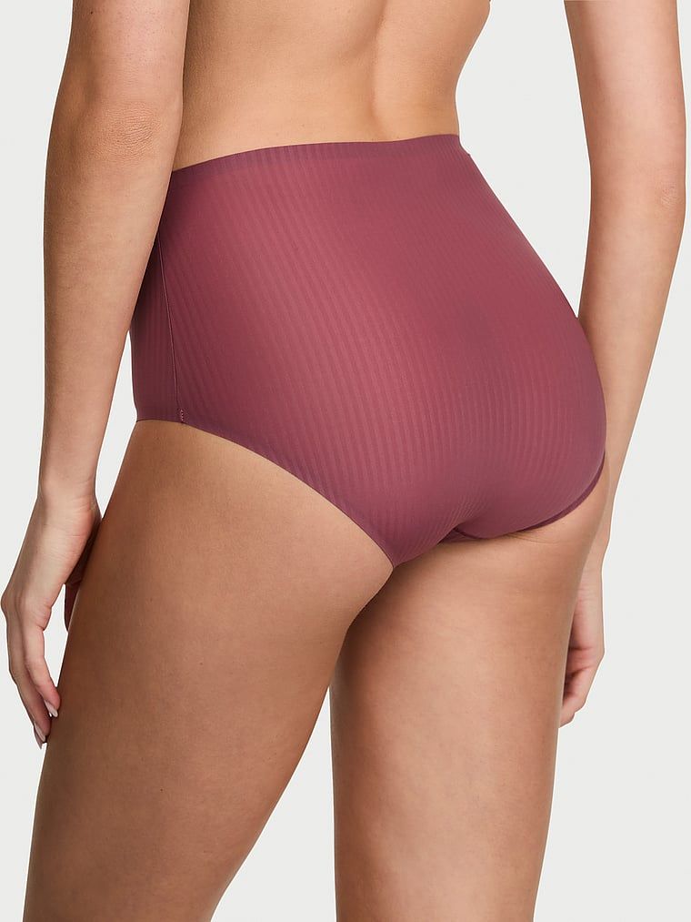Majtki z wysokim stanem Flex Shadow Stripe Brief. Produkt ma kolor różowy i pochodzi z kolekcji Body by Victoria. 