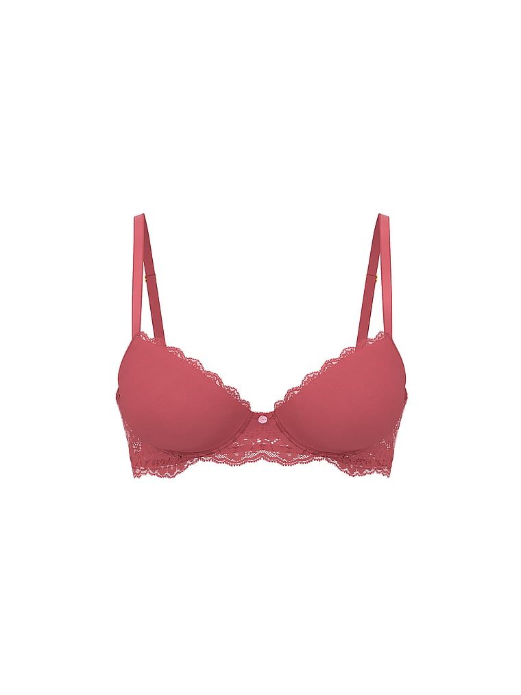Dream Angels Biustonosz lekko usztywniany Smooth and Lace Classic Demi