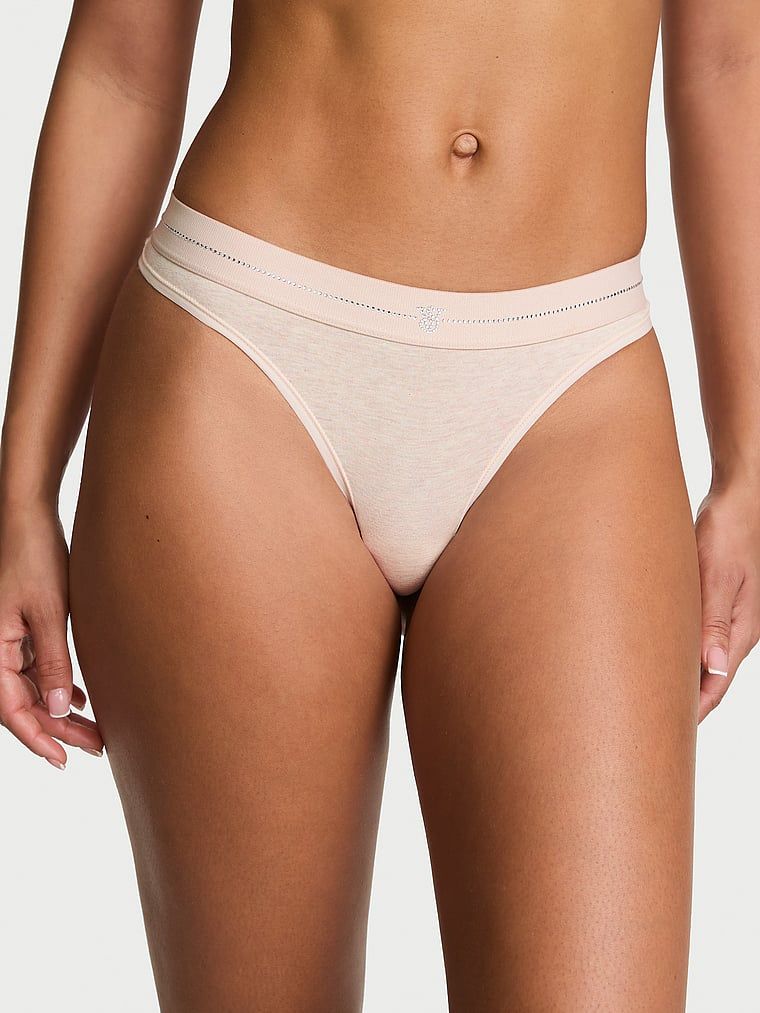 Cotton Stringi bawełniane Shine Logo
