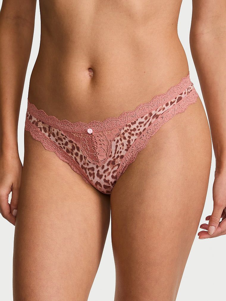 Dream Angels Stringi z koronką Lace Trim