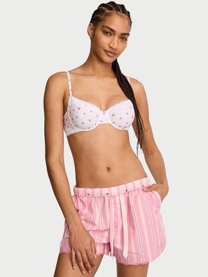 Victoria's Secret Szorty od piżamy bawełniane Mix & Match Heritage