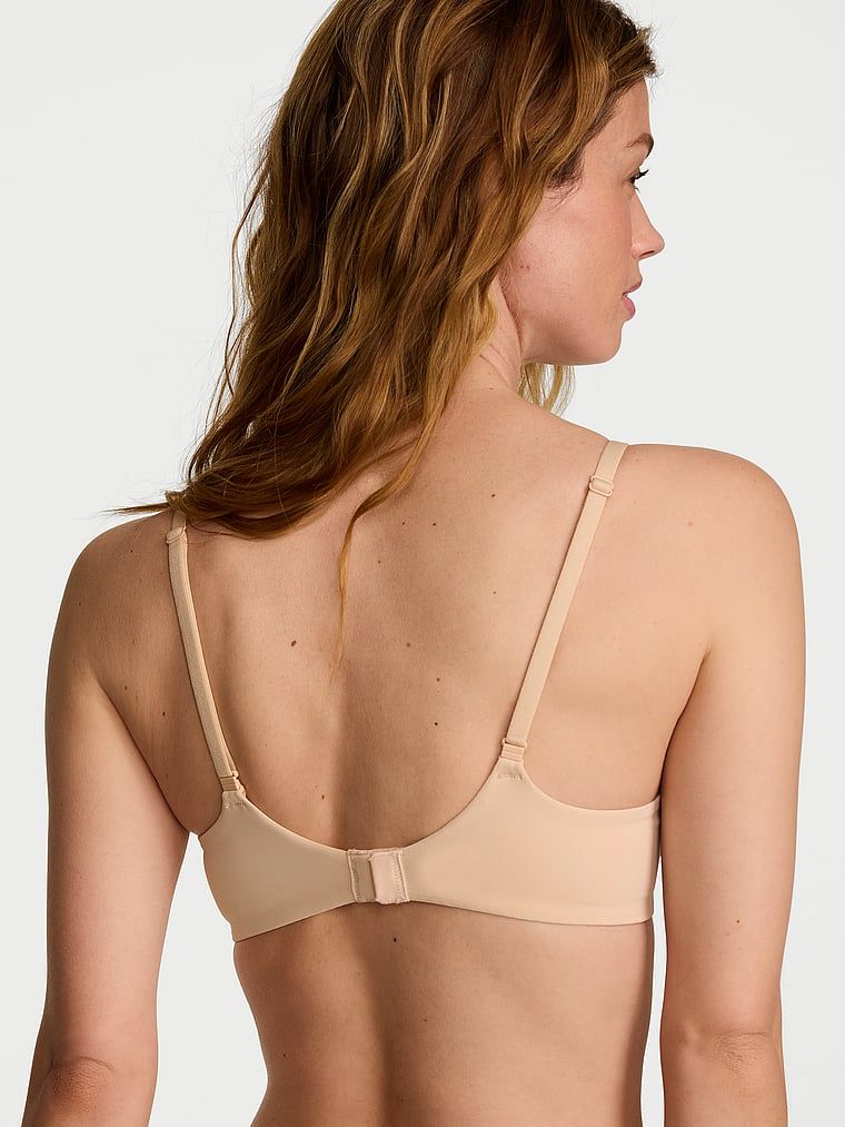 Biustonosz push-up Perfect Shape Smooth. Produkt ma kolor beżowy i pochodzi z kolekcji T-shirt. 