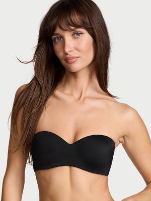 Invisible by Victoria's Secret Biustonosz lekko usztywniany bez ramiączek Sweetheart Strapless