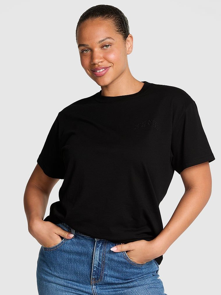 Klasyczny bawełniany T-shirt Campus  