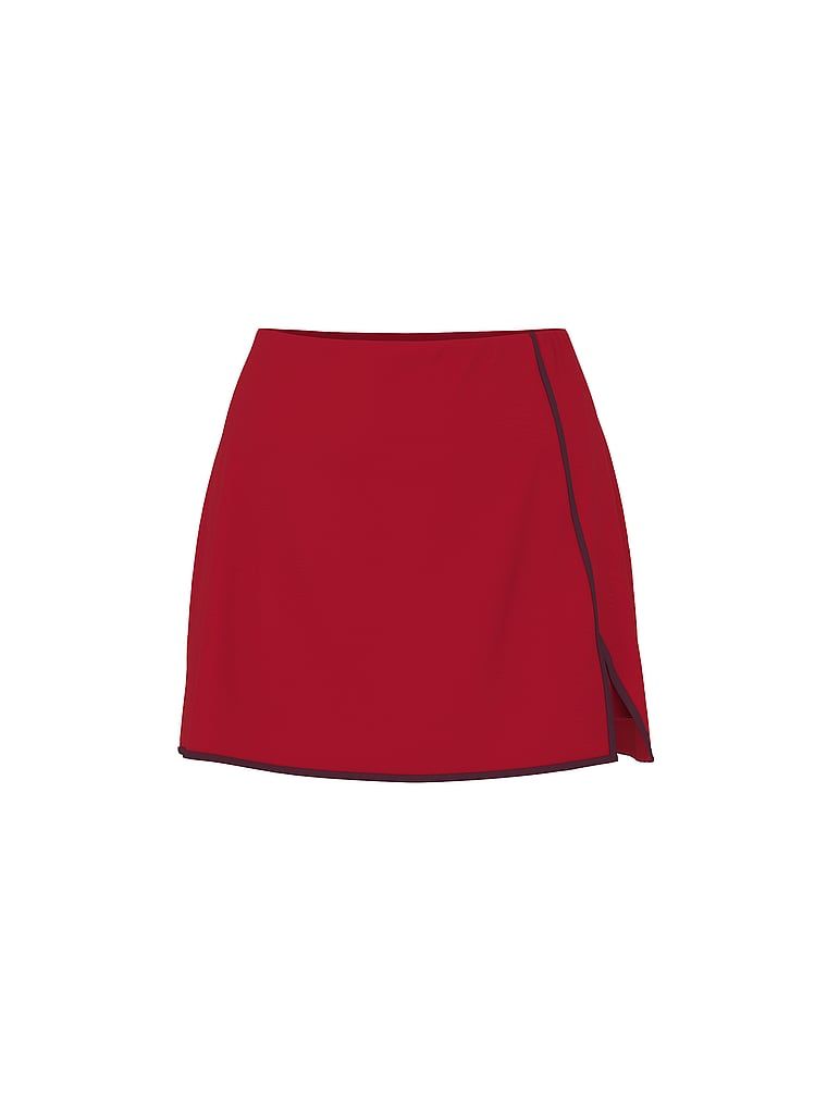 Spódniczka sportowa mini z szortami VSX Elevate Tipped and Accented. Produkt ma kolor czerwony i pochodzi z kolekcji VSX. 