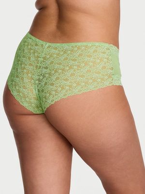 Lace Trim Majtki bawełniane z koronką z tyłu Cheeky