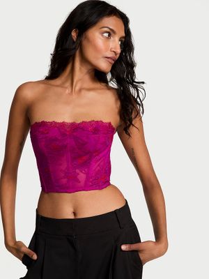 Very Sexy Top gorsetowy Rose Lace