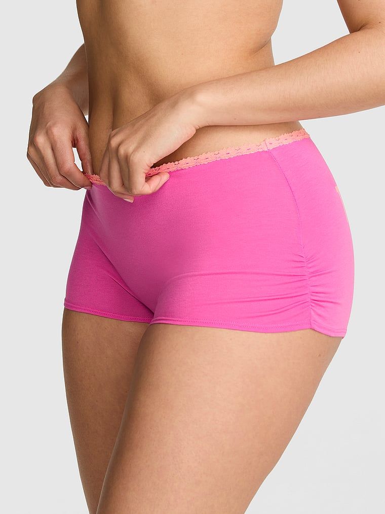 Bawełniane majtki boyshort Dorm