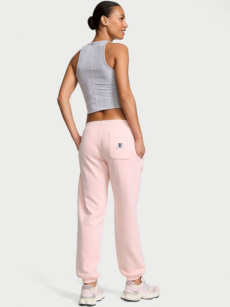 Spodnie dresowe bawełniane Off-Duty. Produkt ma kolor różowy i pochodzi z kolekcji Angel Essentials. 