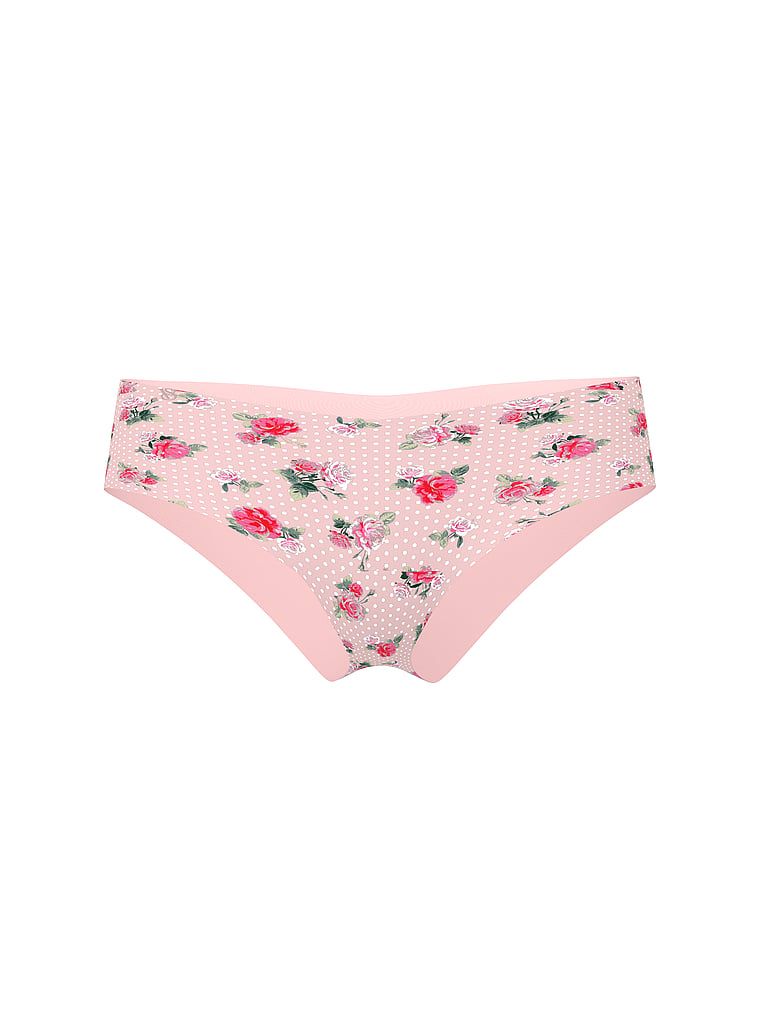 Majtki bezszwowe No-Show Cheeky. Produkt ma wzór kwiatowy i pochodzi z kolekcji No-Show. 