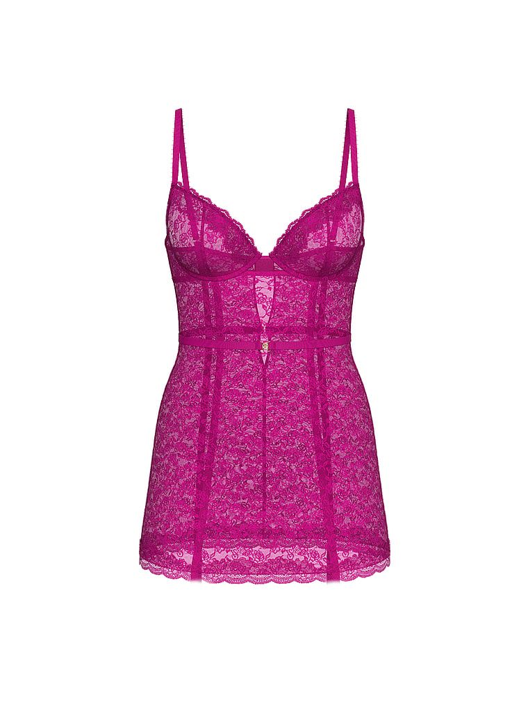 Victoria's Secret Koszulka nocna koronkowa Tease