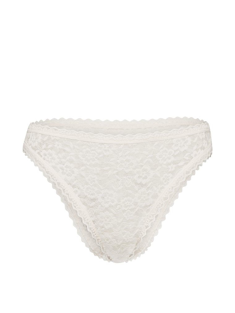 Majtki koronkowe Lace 90s. Produkt ma kolor biały i pochodzi z kolekcji Lacie. 