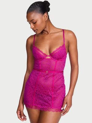 Victoria's Secret Koszulka nocna koronkowa Tease