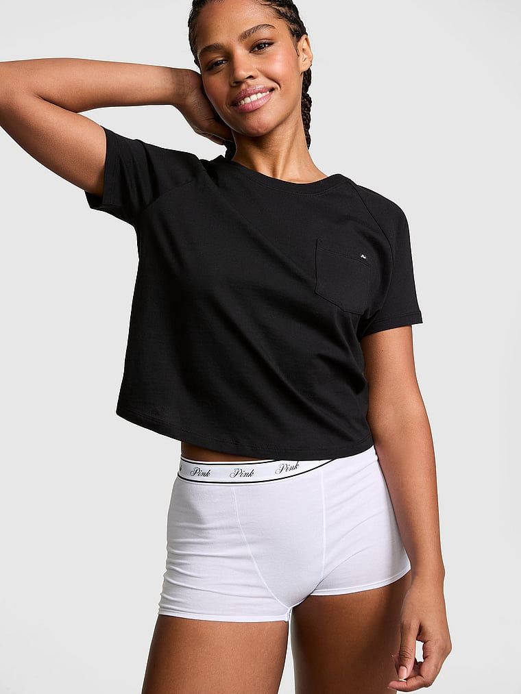 Bawełniany T-shirt do spania