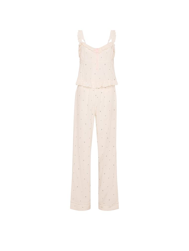 Piżama bawełniana w stylu vintage Dream. Produkt ma wzór kwiatowy i pochodzi z kolekcji Victoria's Secret. 