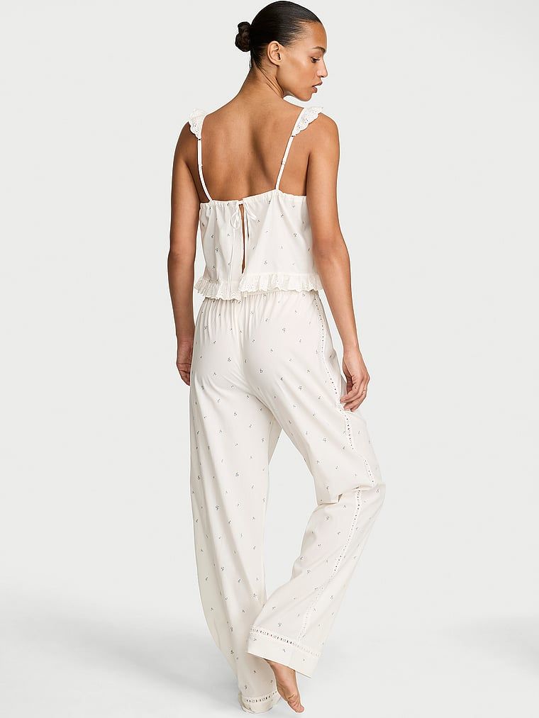 Piżama bawełniana w stylu vintage Dream. Produkt ma wzór kwiatowy i pochodzi z kolekcji Victoria's Secret. 
