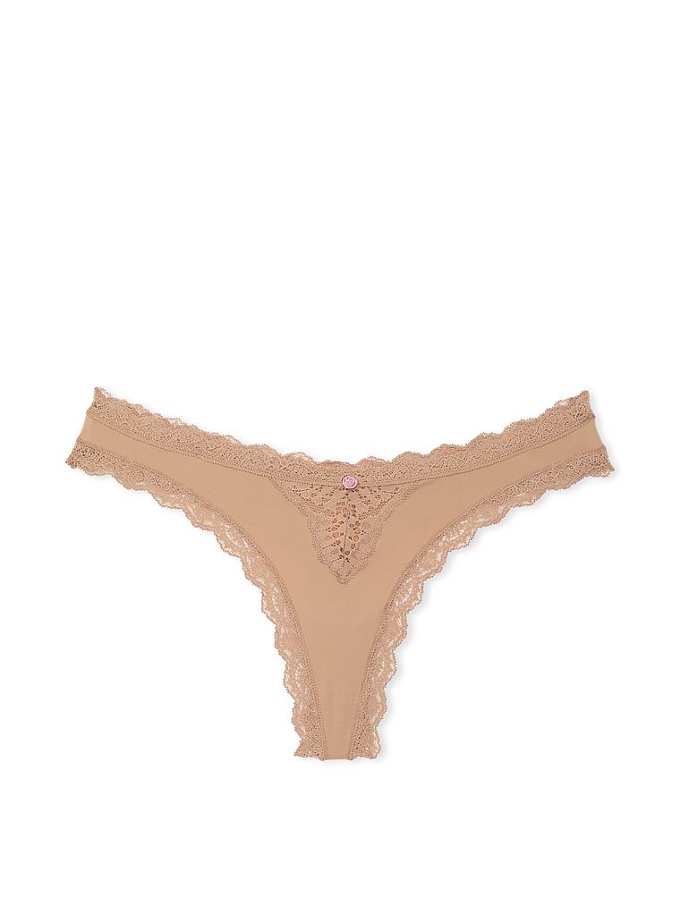 Dream Angels Stringi z koronką Lace Trim