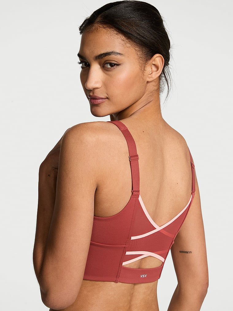 VSX Biustonosz sportowy z lekkim podtrzymaniem VS Elevate Cross-Back Mesh
