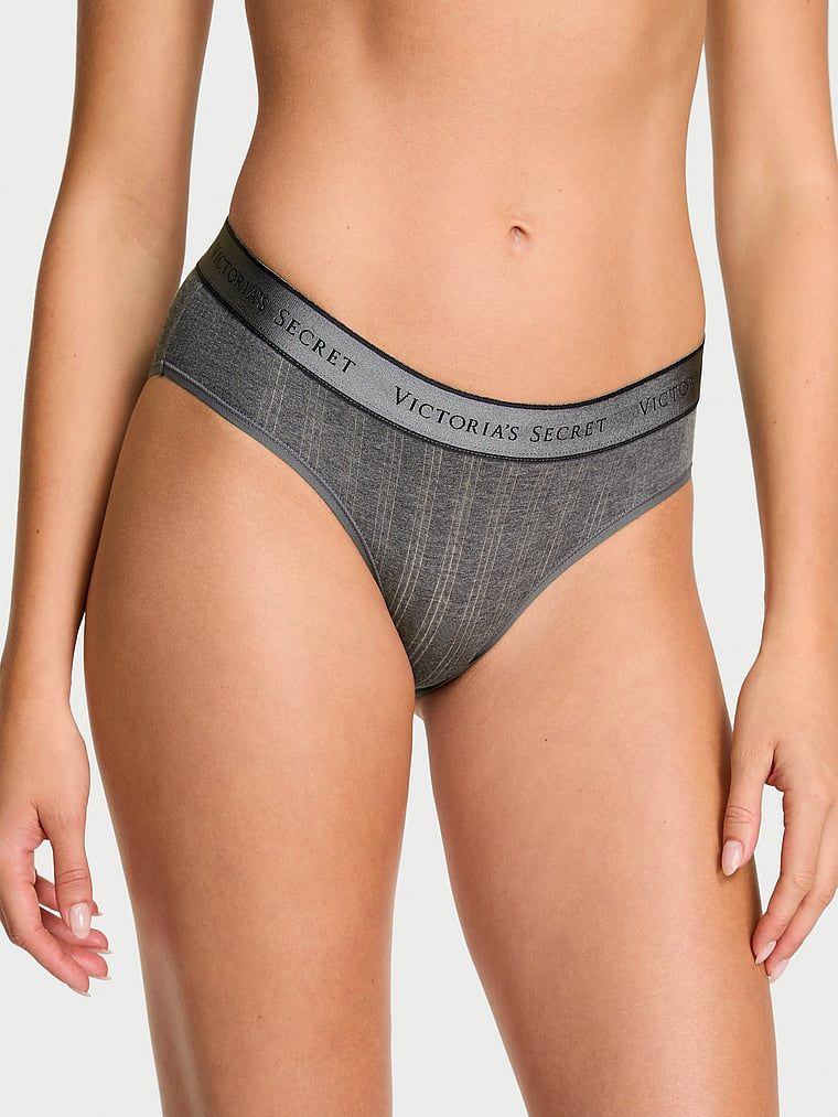 Cotton Majtki z modalu Ultra-Fine Logo Hiphugger