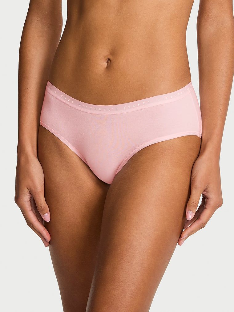 Victoria's Secret Majtki bawełniane Hiphugger