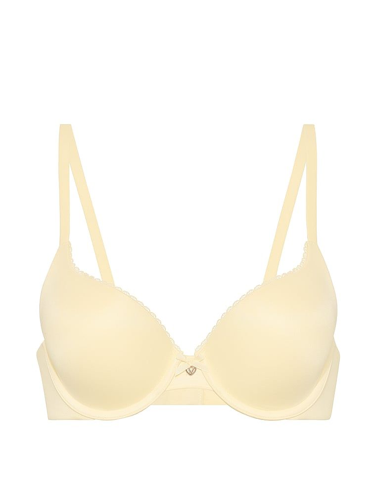 Biustonosz push-up Perfect Shape Smooth. Produkt ma kolor żółty i pochodzi z kolekcji Body by Victoria. 