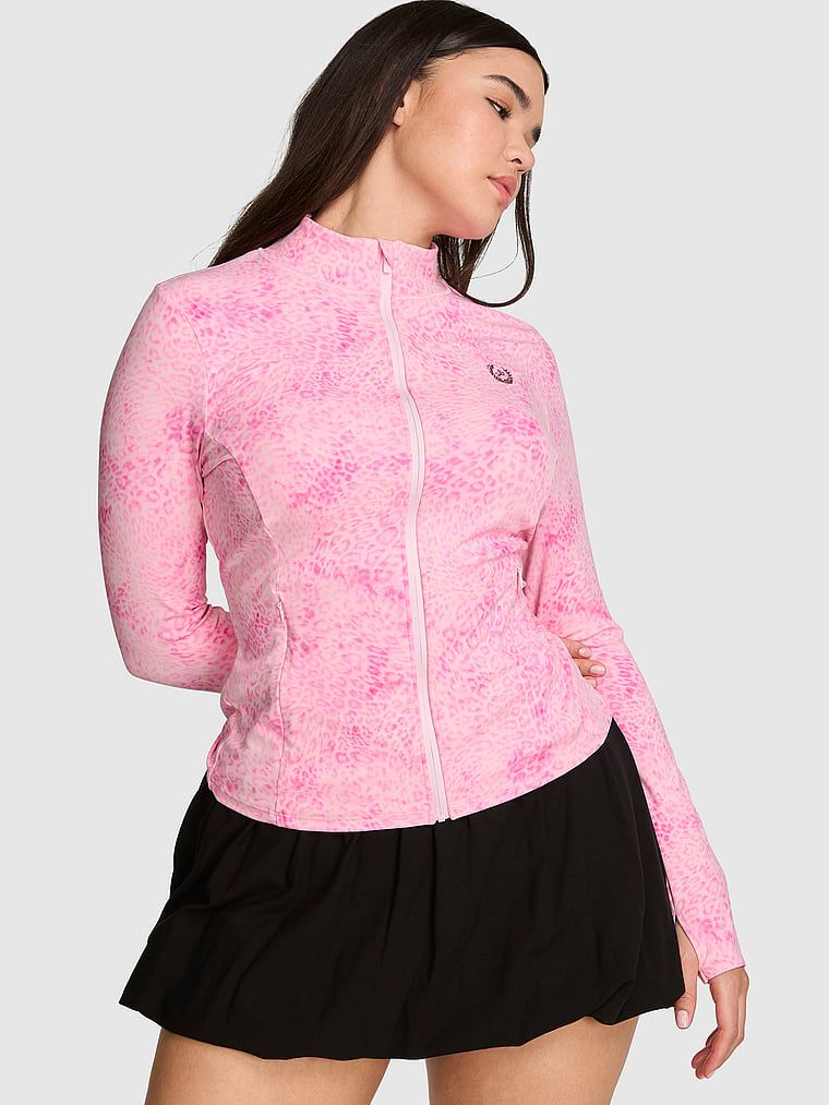 Kurtka PINK Relay zapinana na zamek