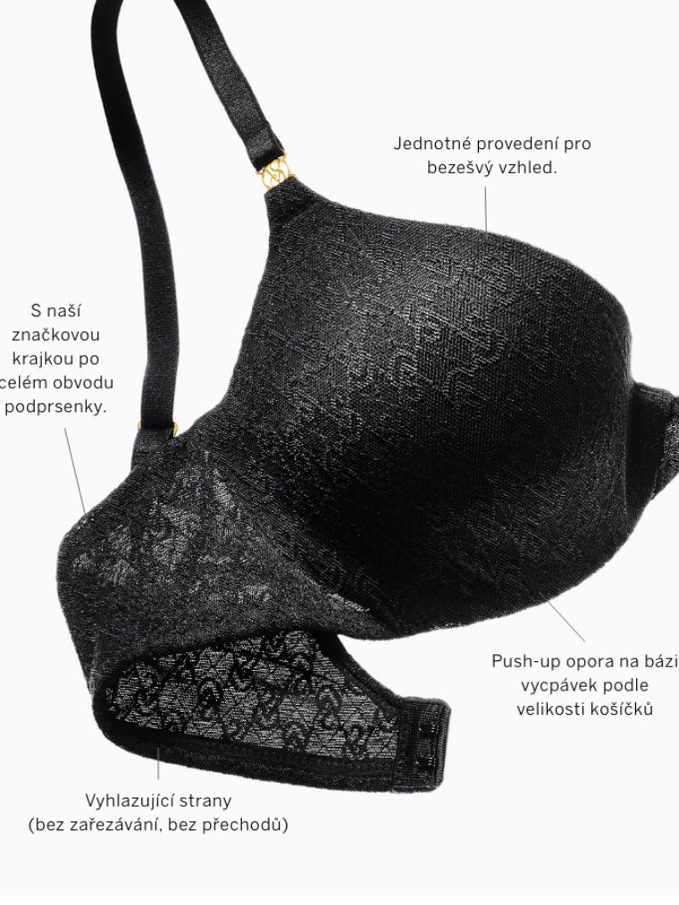 Very Sexy Biustonosz push-up Demi Icon