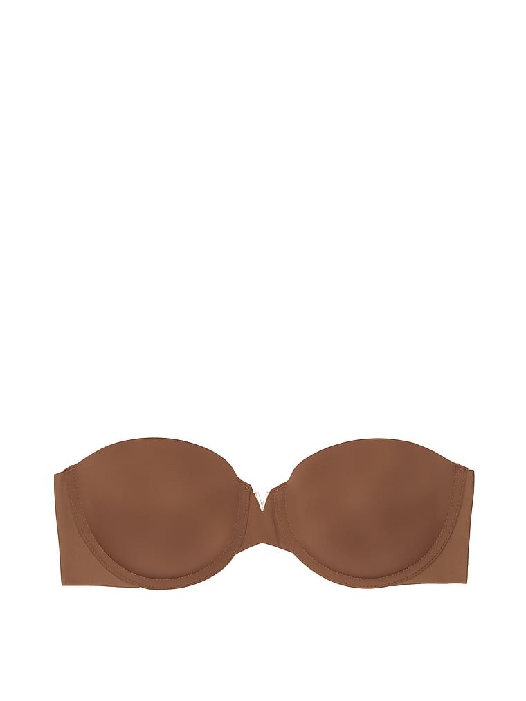 Victoria's Secret Bare Biustonosz push-up bez ramiączek Illusions Smooth