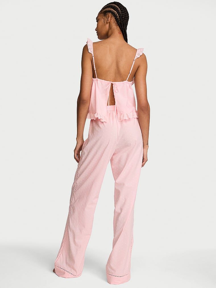 Piżama bawełniana w stylu vintage Dream. Produkt ma kolor różowy i pochodzi z kolekcji Victoria's Secret. 