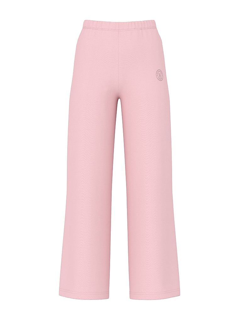 Spodnie dresowe z modalu z szerokimi nogawkami Brushed. Produkt ma kolor różowy i pochodzi z kolekcji Victoria's Secret. 