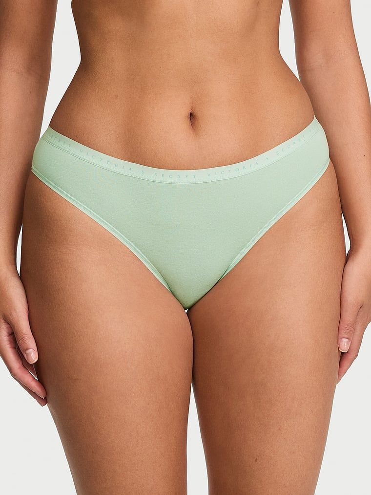 Victoria's Secret Majtki bawełniane Bikini