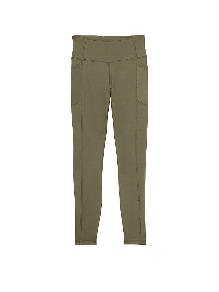 Legginsy z kieszeniami Essential Pocket. Produkt ma kolor zielony i pochodzi z kolekcji VSX. 