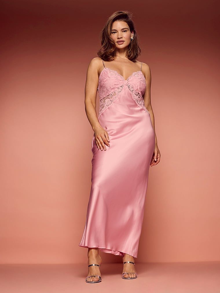 Dream Angels Koszula nocna satynowa długa Twinkle