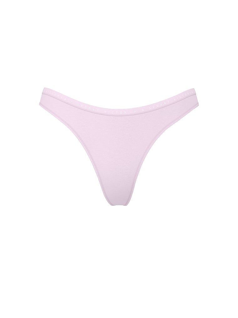 Victoria's Secret Stringi bawełniane High-Leg Scoop