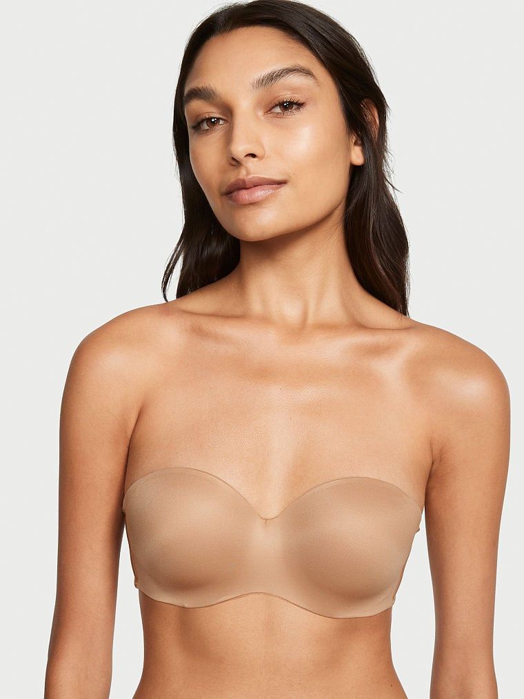 Body by Victoria Biustonosz lekko usztywniany bez ramiączek Strapless