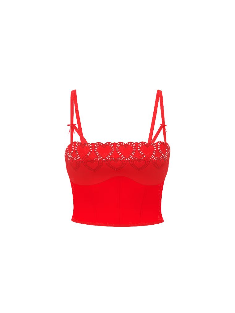 Dream Angels Top gorsetowy Heartbeat