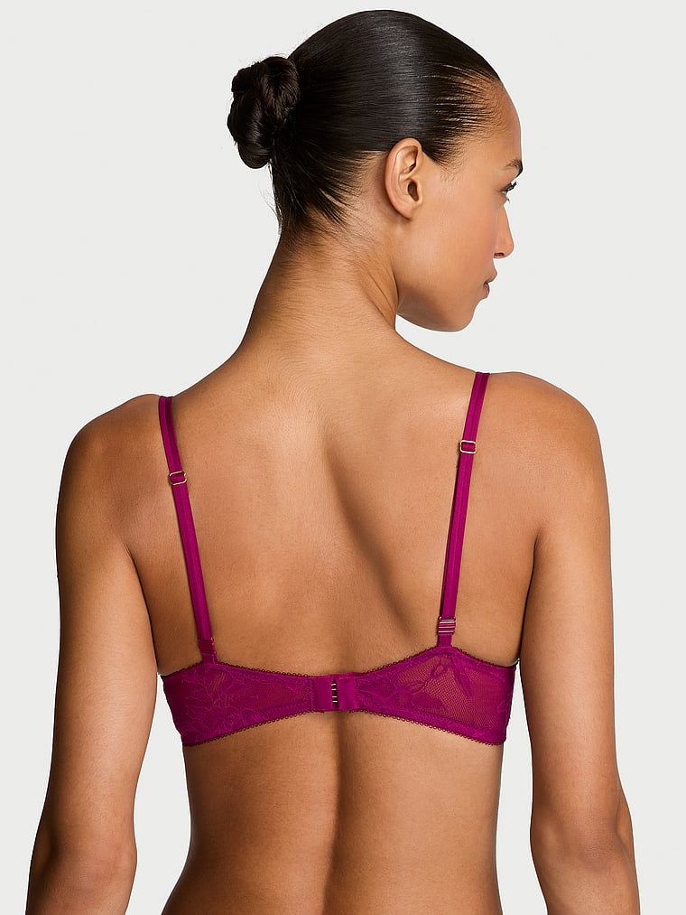 Very Sexy Biustonosz push-up koronkowy Rose Lace