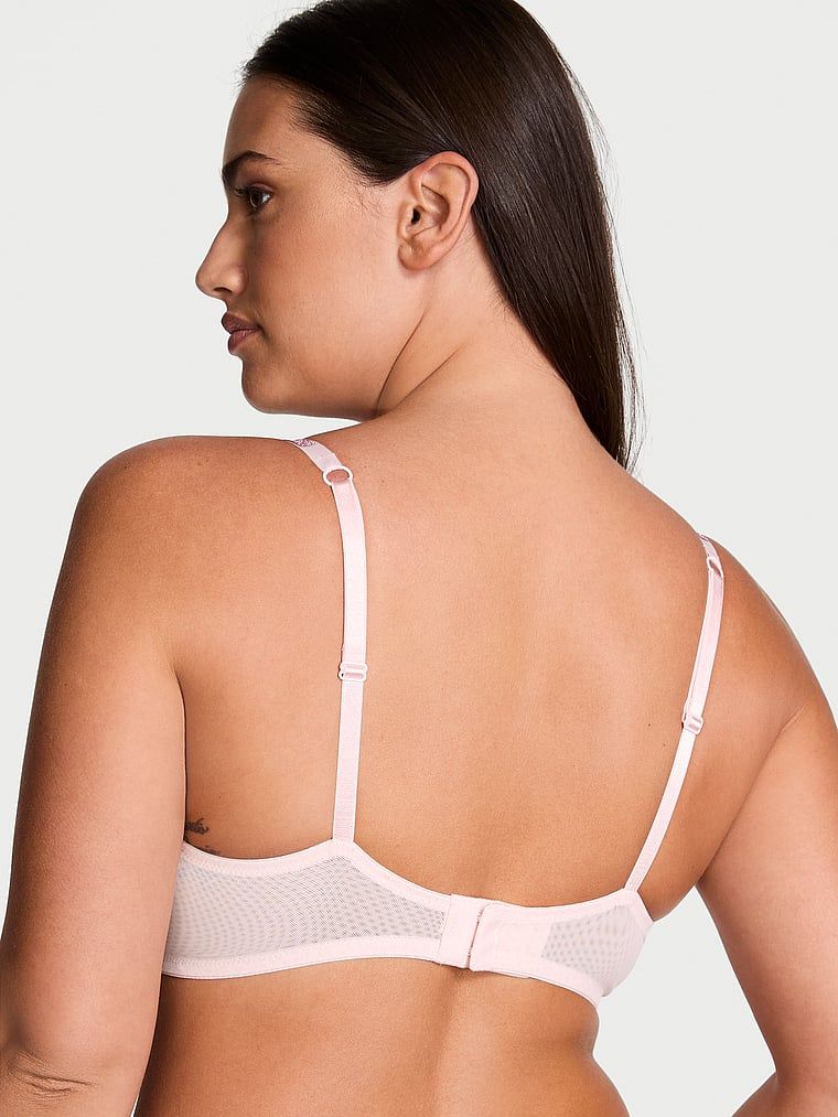Very Sexy Biustonosz z nisko wyciętymi miseczkami Sheer Shine Demi