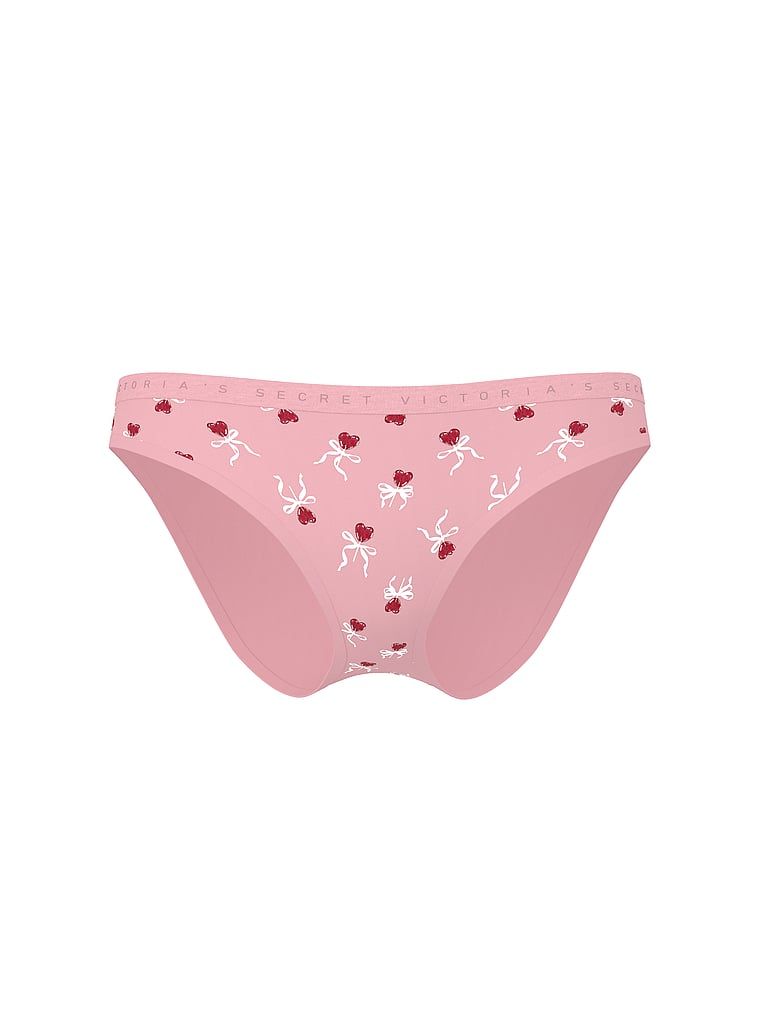 Majtki bawełniane Bikini. Produkt jest wzorzysty i pochodzi z kolekcji Victoria's Secret. 