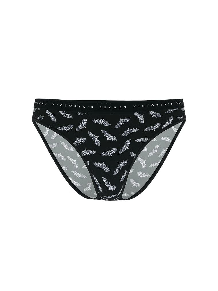 Majtki bawełniane Bikini. Produkt jest wzorzysty i pochodzi z kolekcji Victoria's Secret. 