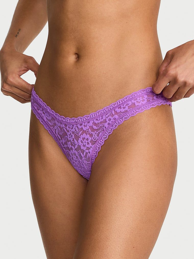 Lacie Stringi koronkowe Ultra-Mini Scoop