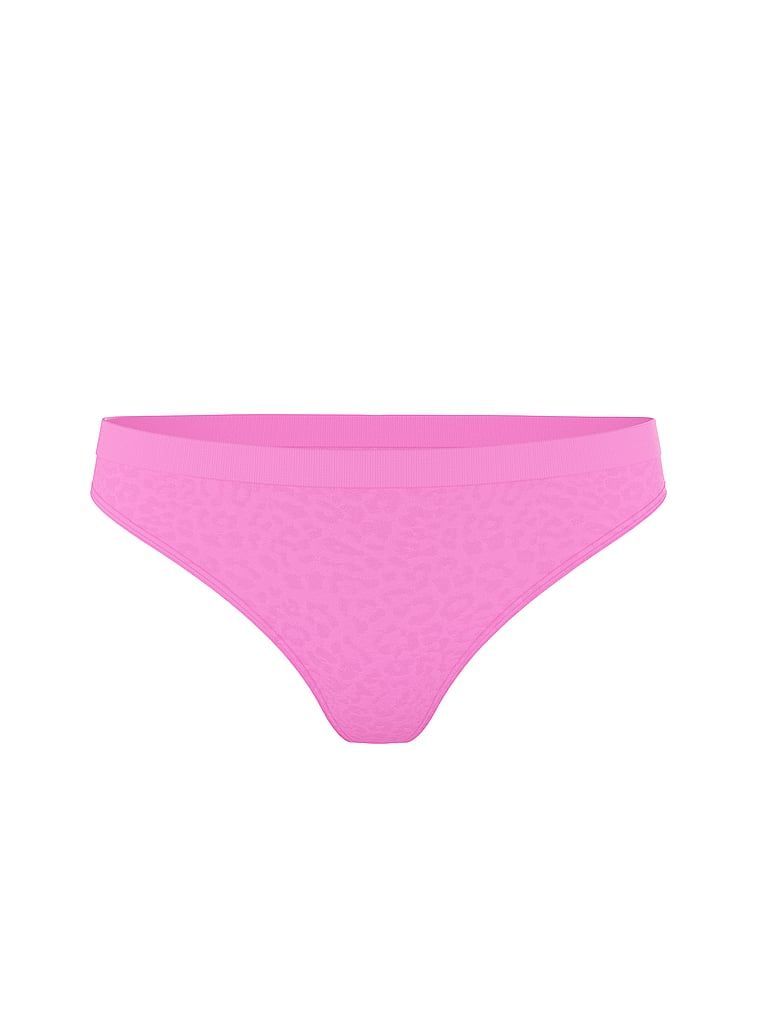 Stringi bezszwowe Seamless. Produkt ma kolor różowy i pochodzi z kolekcji Seamless. 