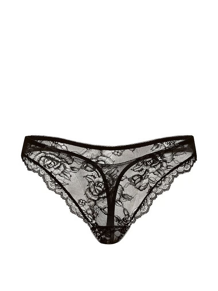 Stringi koronkowe Overlay. Produkt ma kolor beż i pochodzi z kolekcji Very Sexy. 
